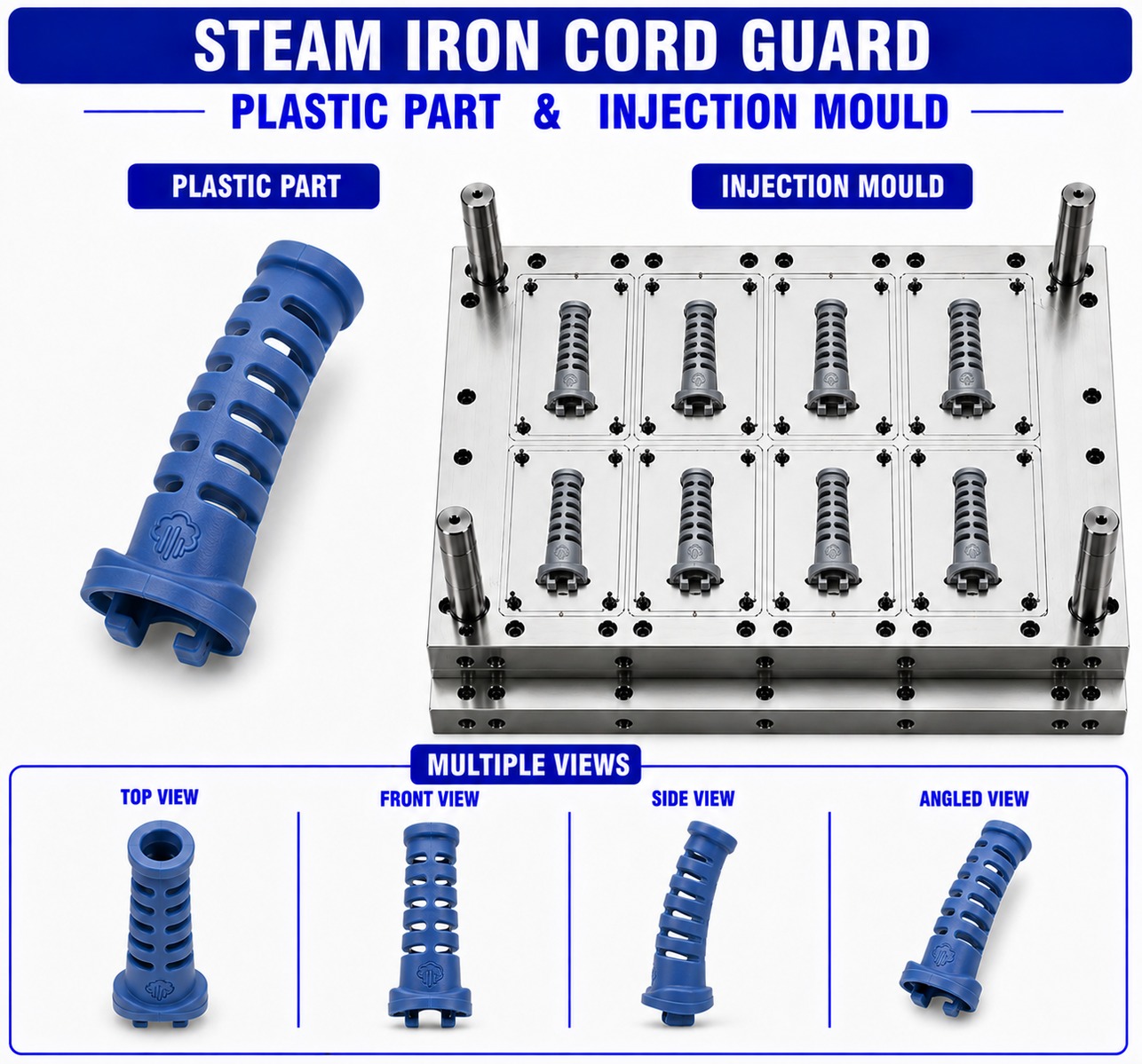 Steam Iron Plastic Cord Guard Mould and Moulding Service